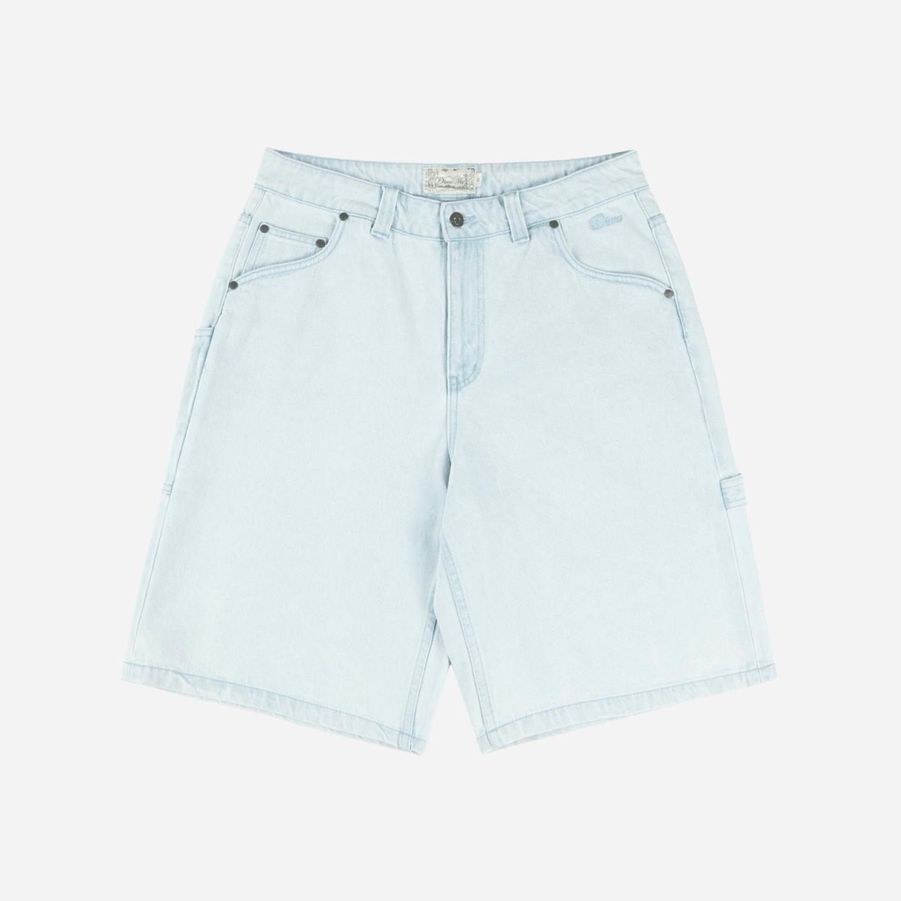 Dime Classic Denim Shorts - Faded Blue