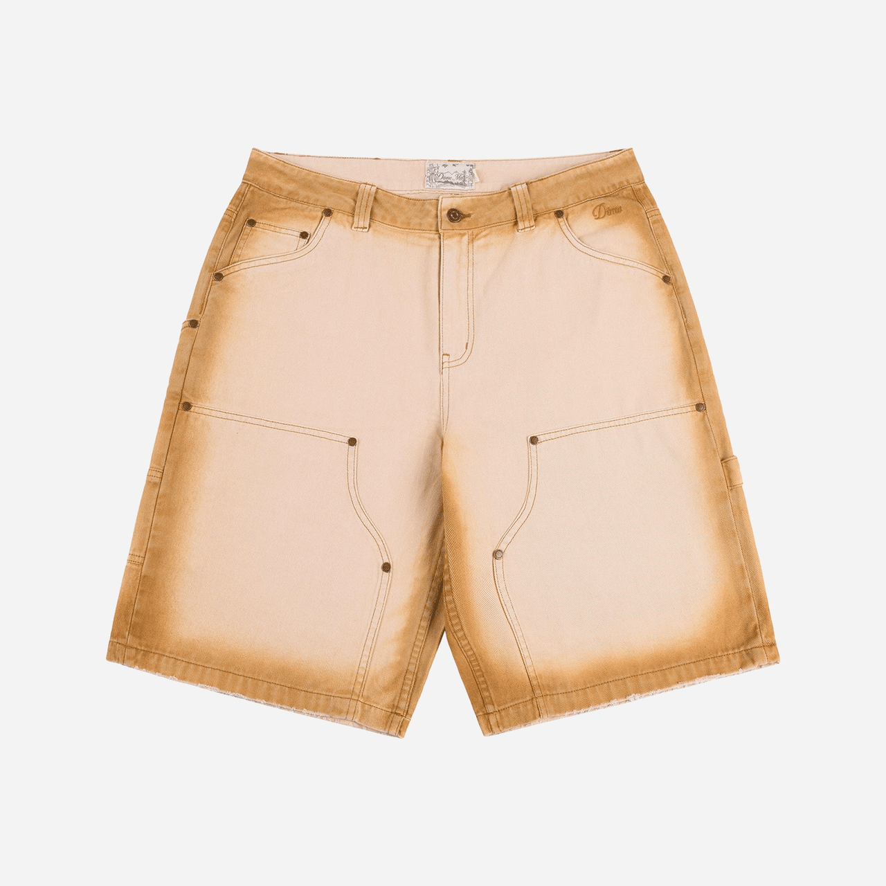 Dime Carpenter Denim Shorts - Bronze