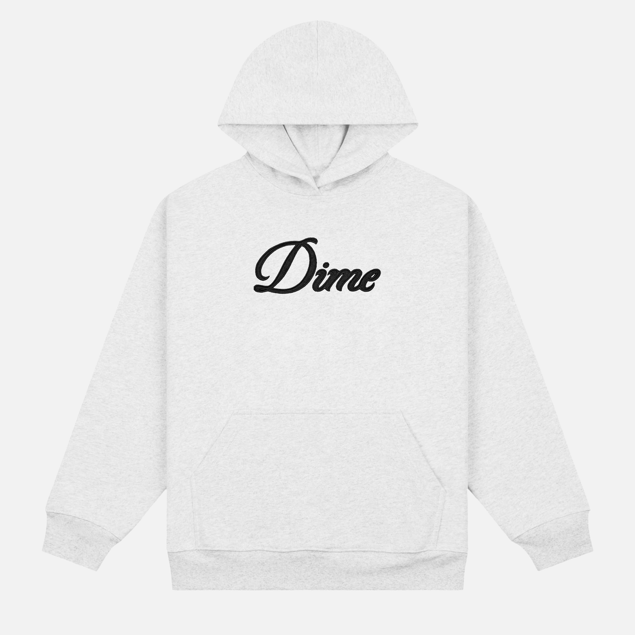Dime Cursive Hoodie - Ash