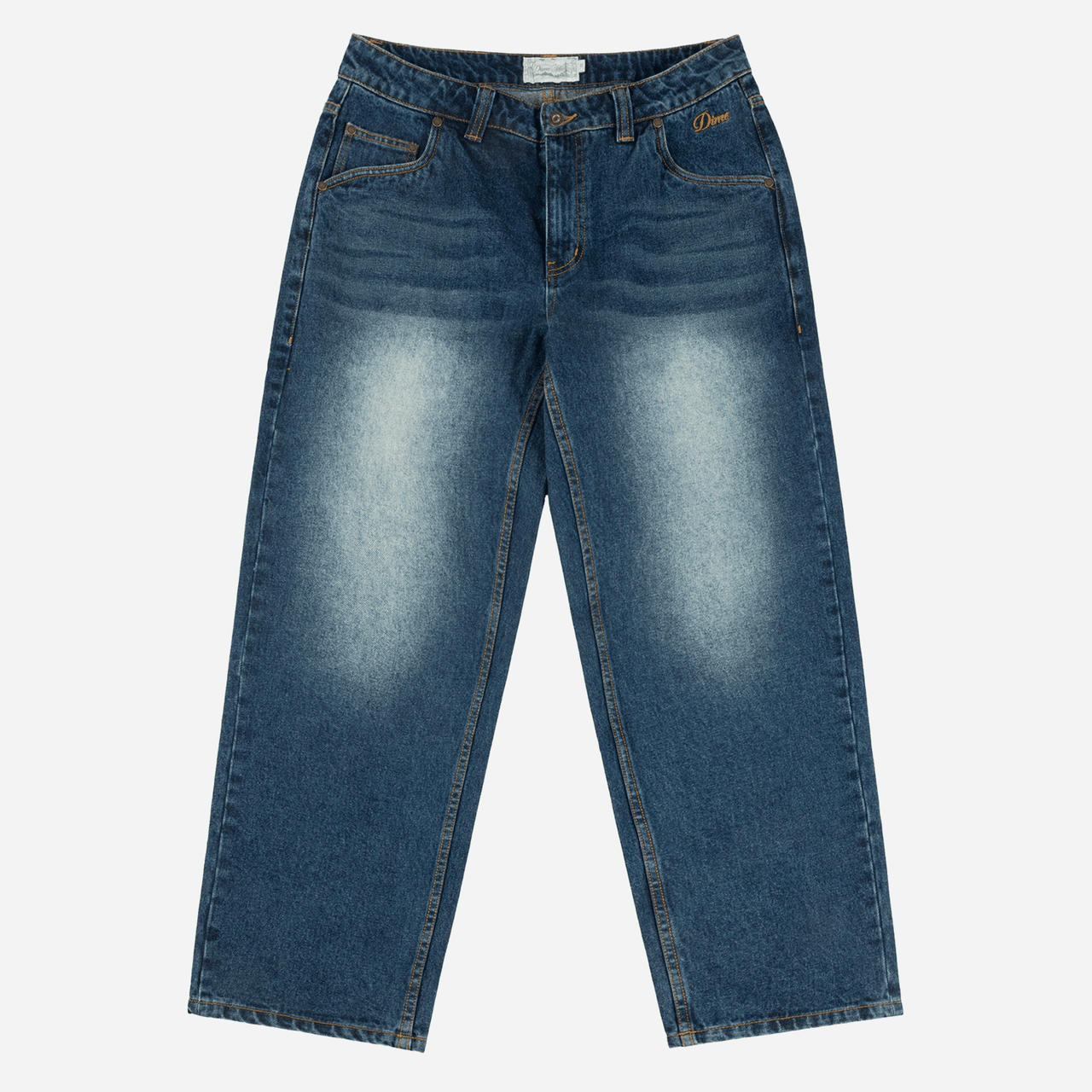 Dime Classic Relaxed Denim Pants - Faded Indigo