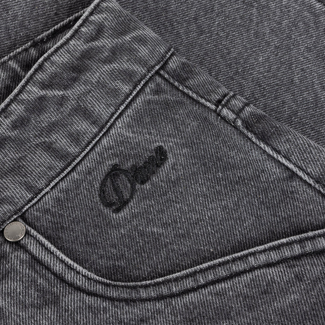 Dime Classic Denim Shorts - Faded Black