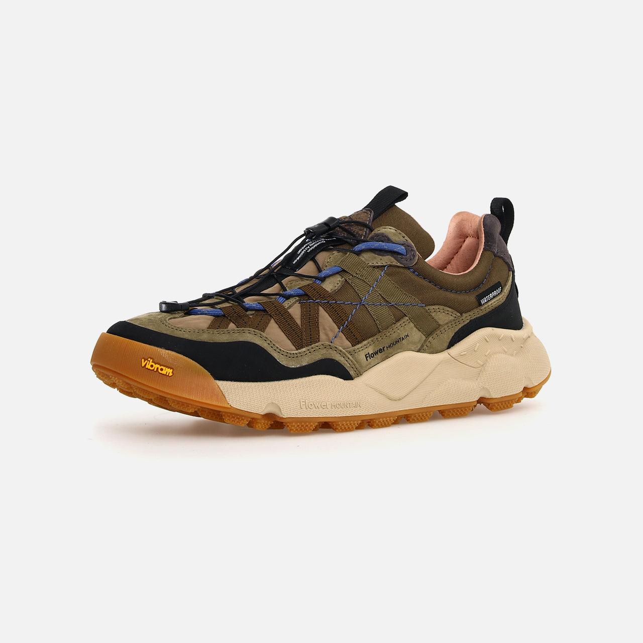 Flower Mountain Iwano 2 Suede / Nylon / Fabric - Light Brown / Taupe