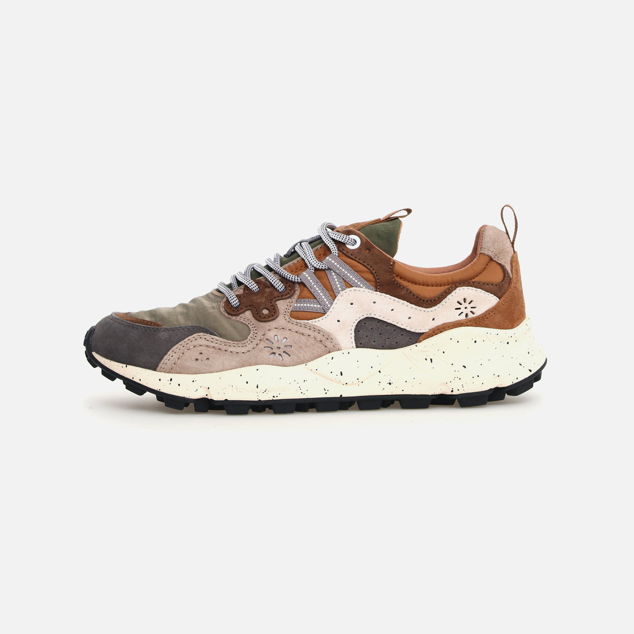 Flower Mountain Yamano 3 Suede / Nylon - Grey / Onion