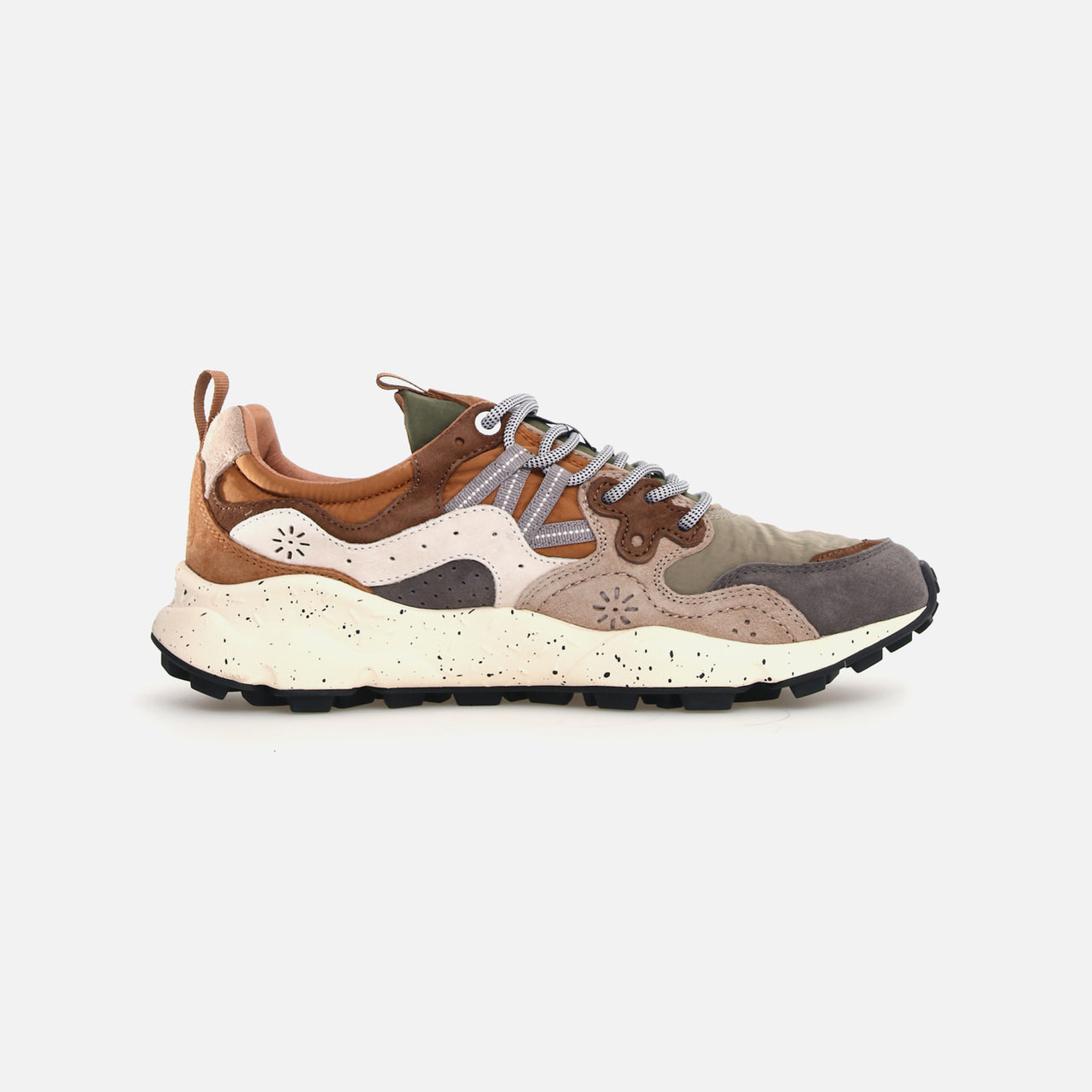 Flower Mountain Yamano 3 Suede / Nylon - Grey / Onion