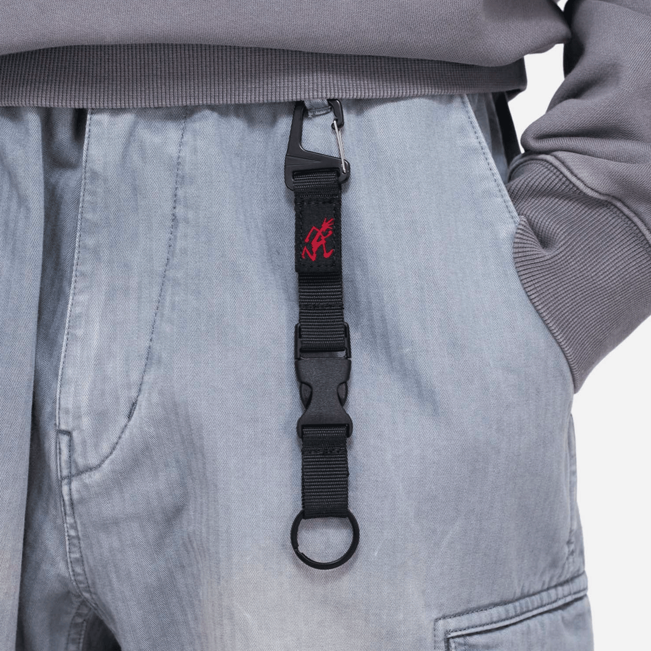 Gramicci Webbing Key Holder - Black