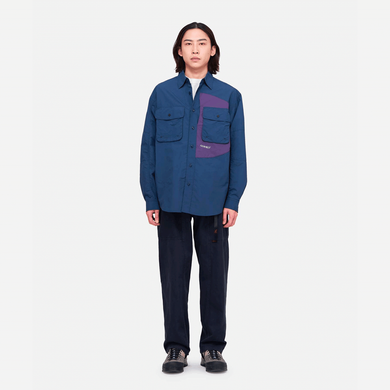 Gramicci Nylon Brentwood Shirt - Deep Navy