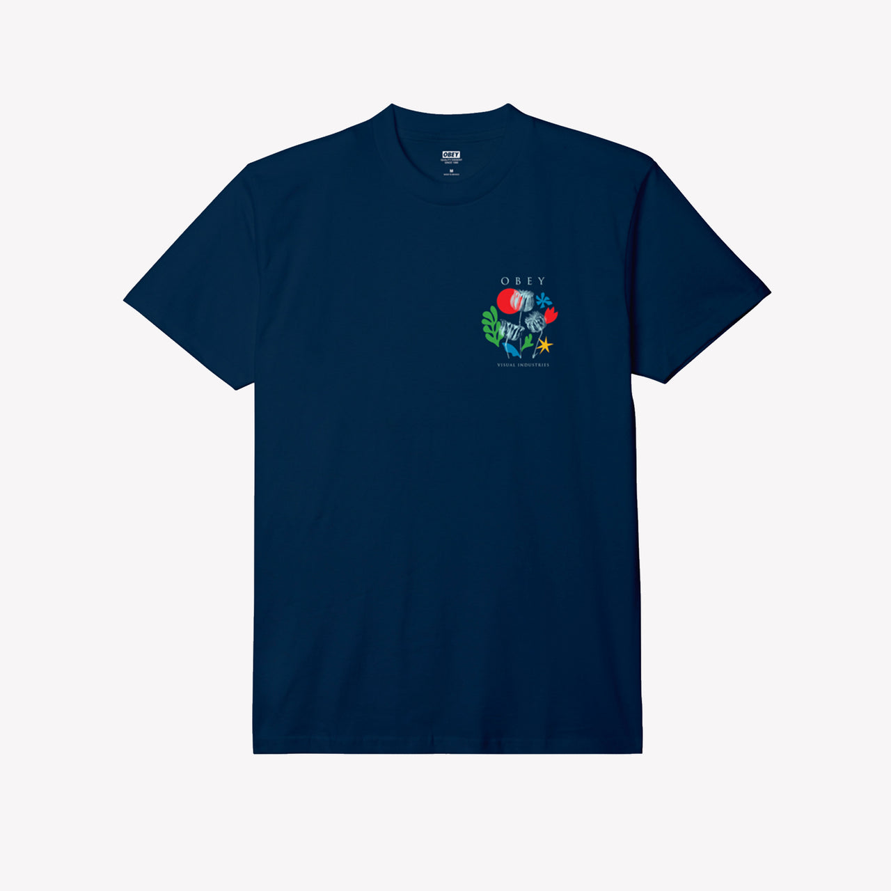 Flowers Papers Scissors Classic T-Shirt - Navy