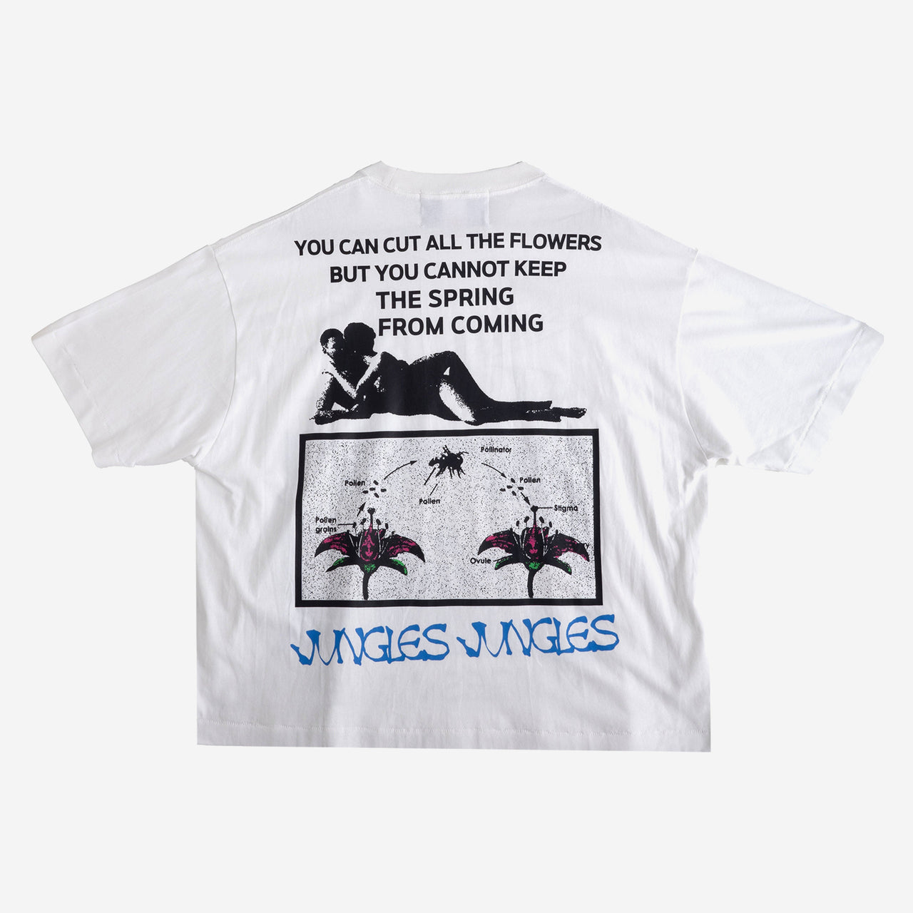 Jungles Jungles Pollinate Tee - White