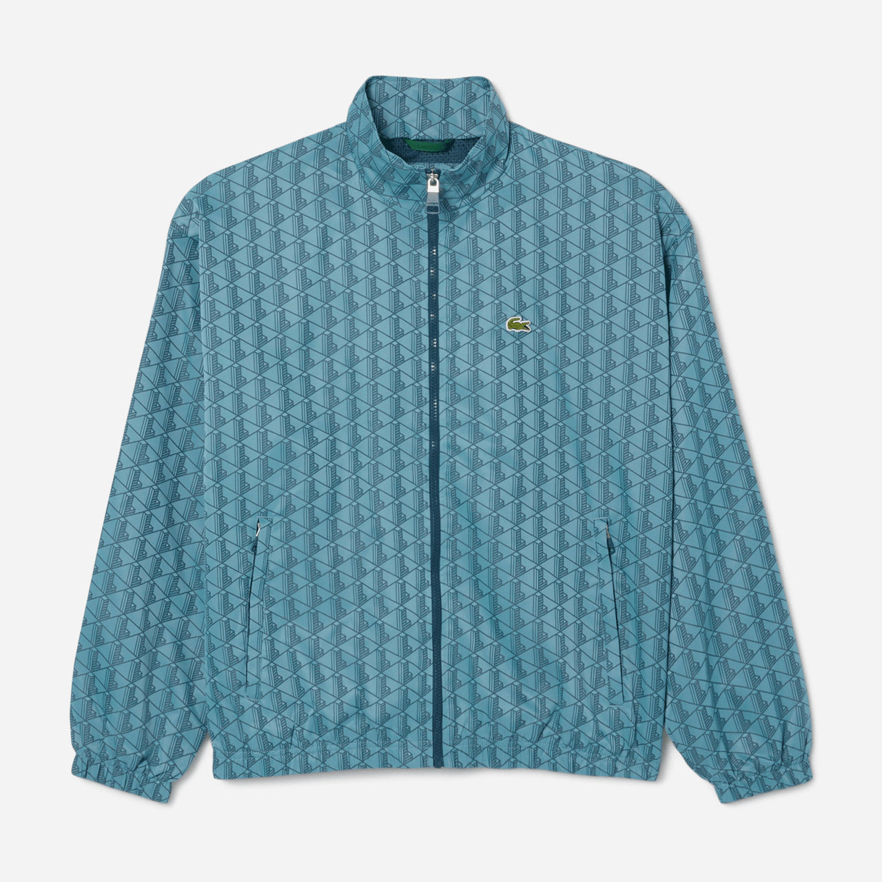 Lacoste Chaqueta Con Monograma - Azul
