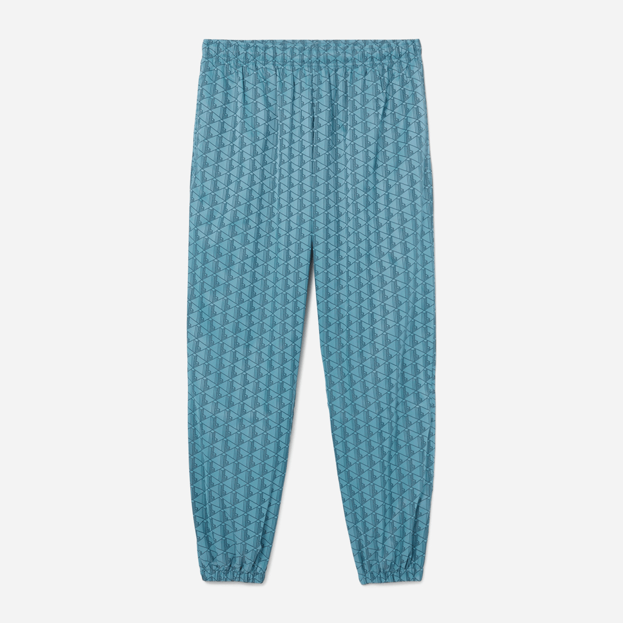 Lacoste Pantalon Con Monograma - Azul