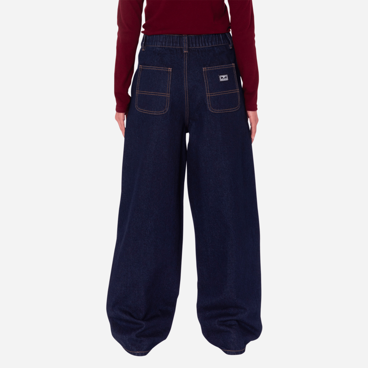 Obey Leah II Baggy Denim - Rinse