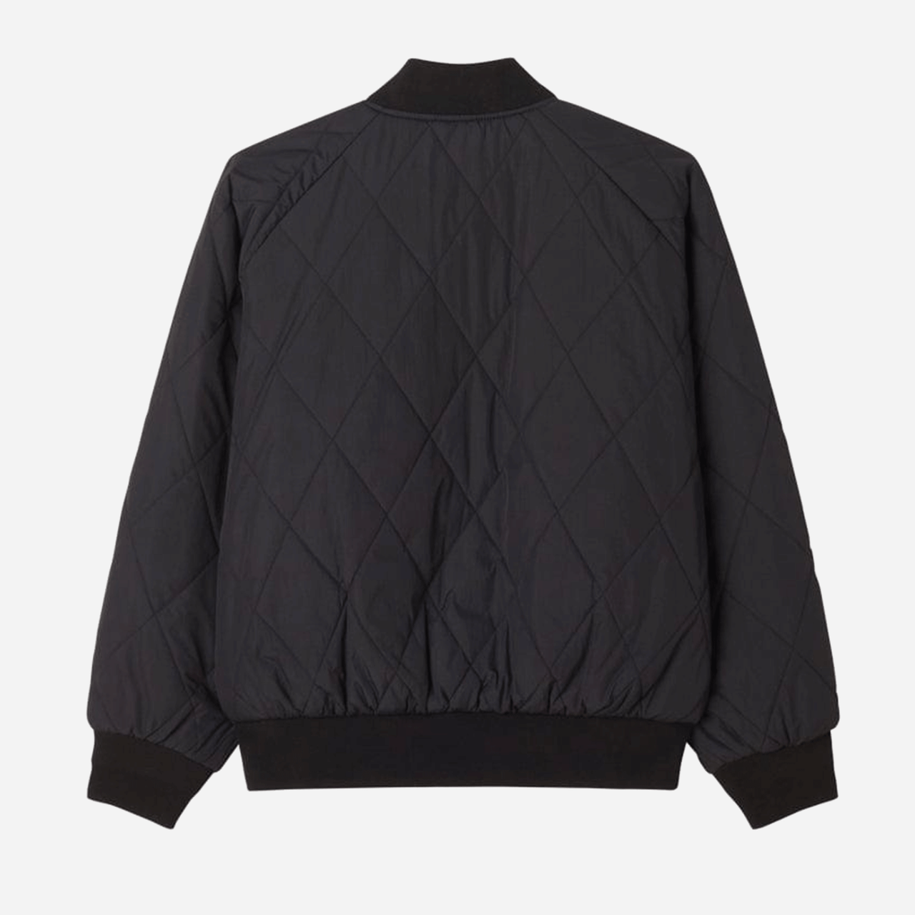 Obey Lizet Quilted Bomber - Black