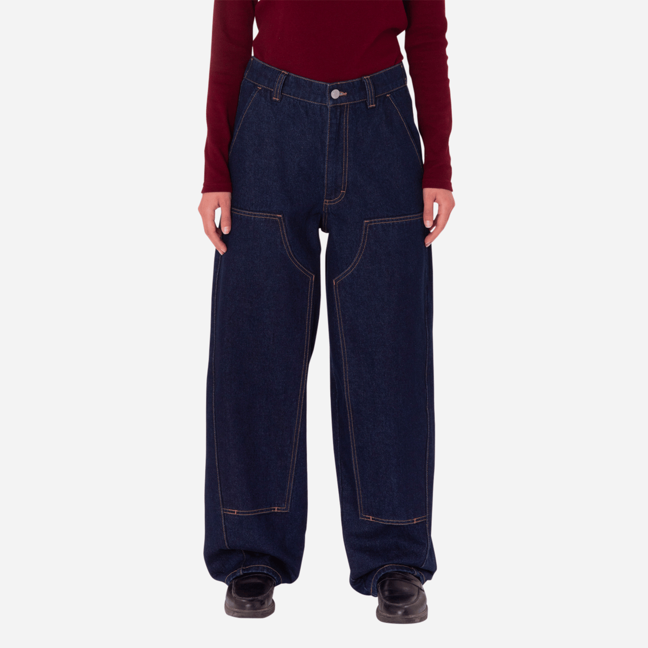 Obey Leah II Baggy Denim - Rinse