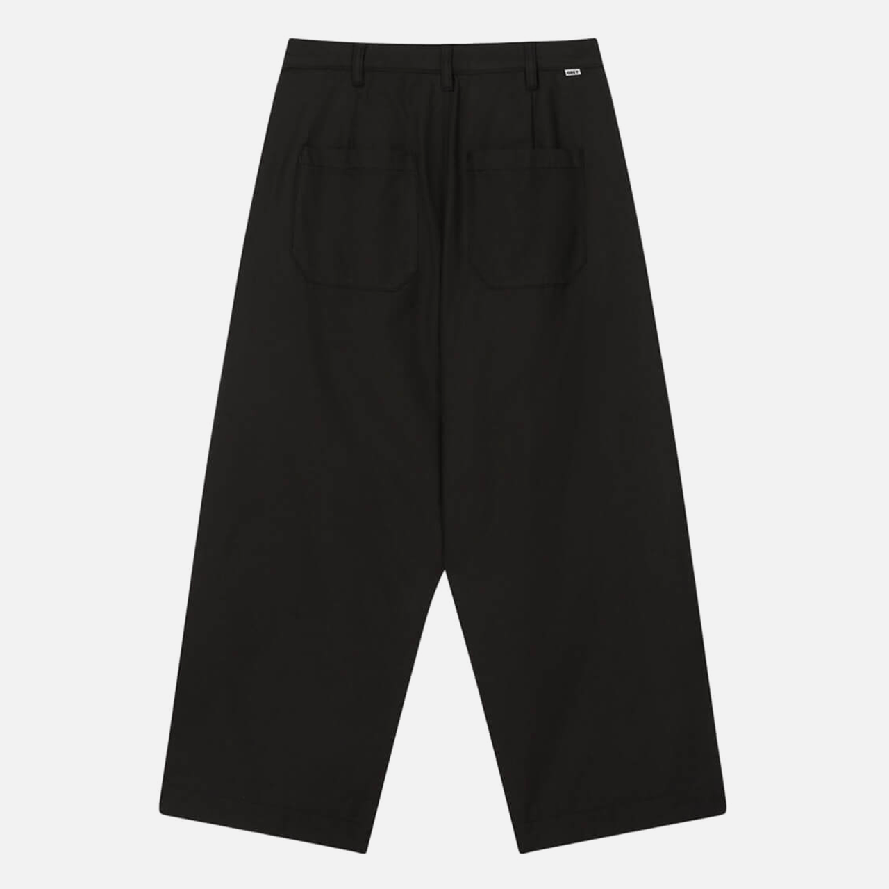 Obey Oliver Pleated Pant - Digital Black