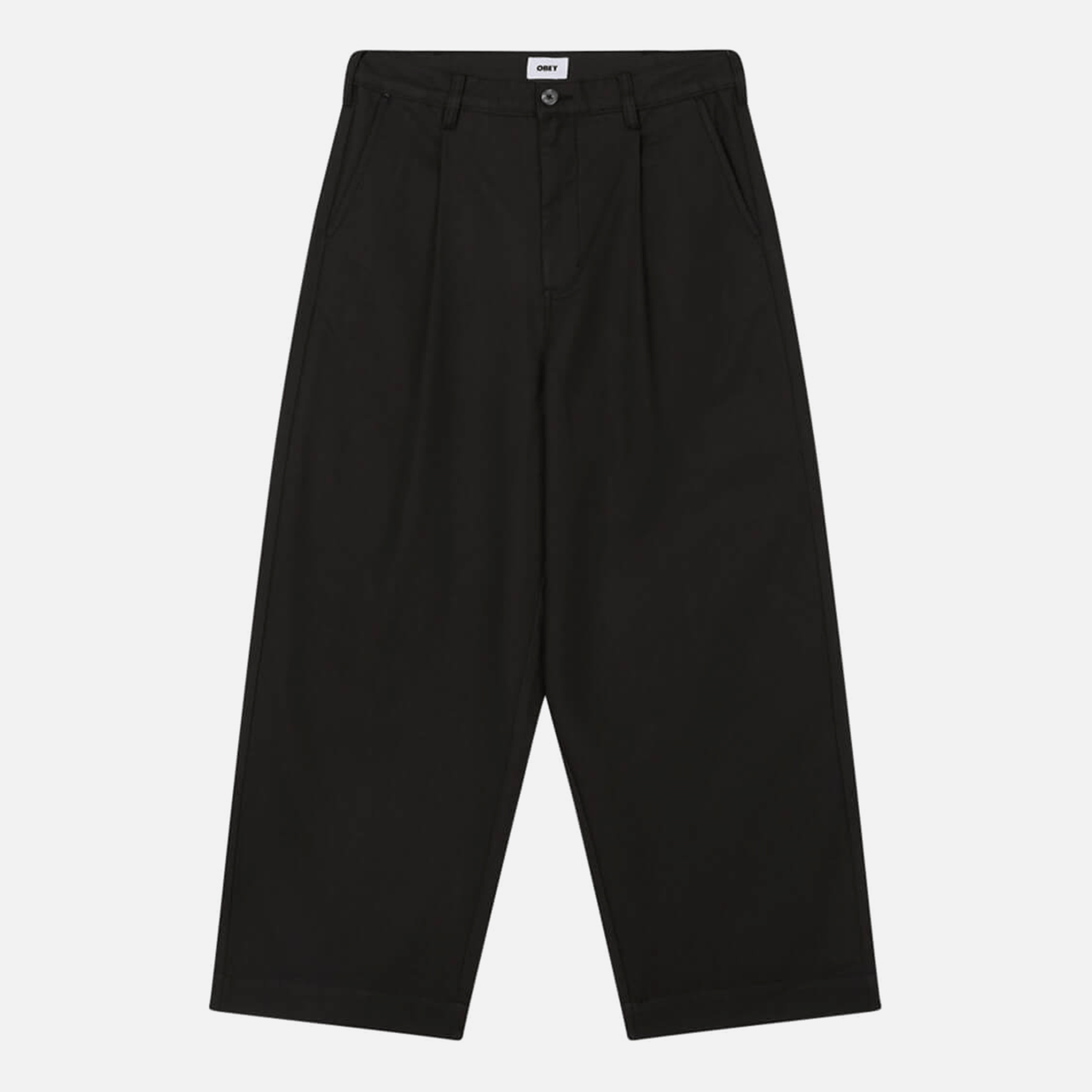 Obey Oliver Pleated Pant - Digital Black