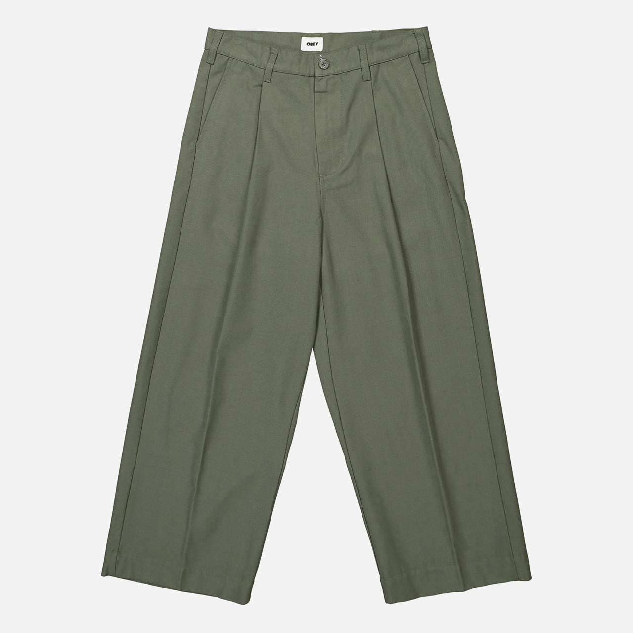Obey Oliver Pleated Pant - Tea Leaf