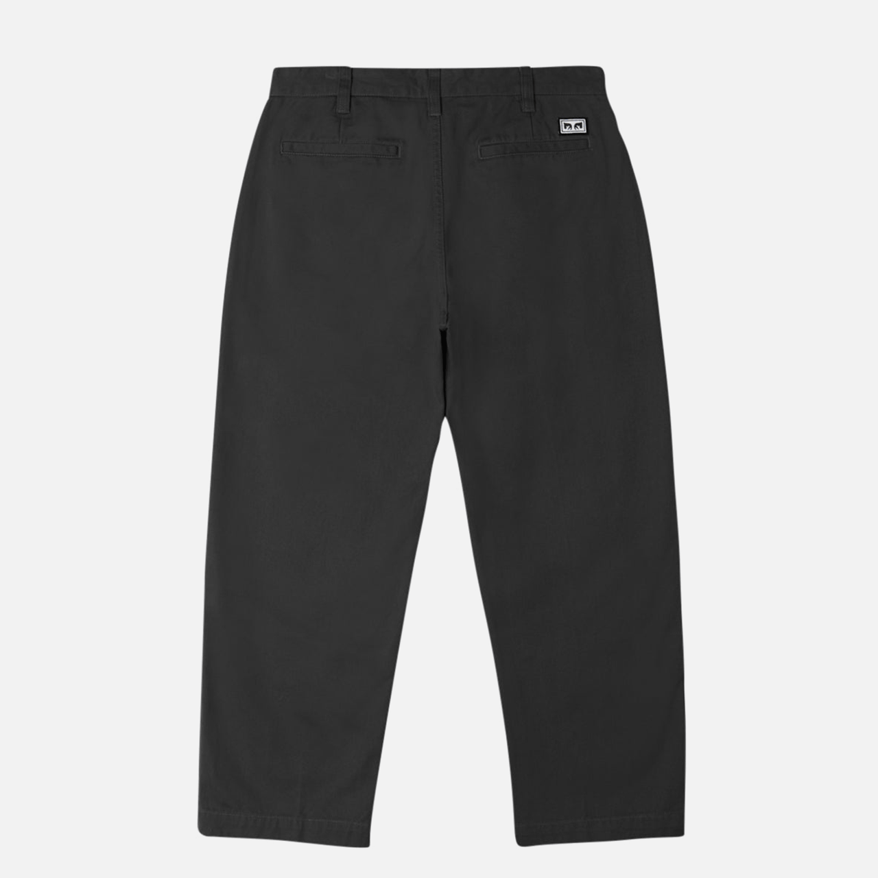Obey Bigwig Chino Pant - Washed Black