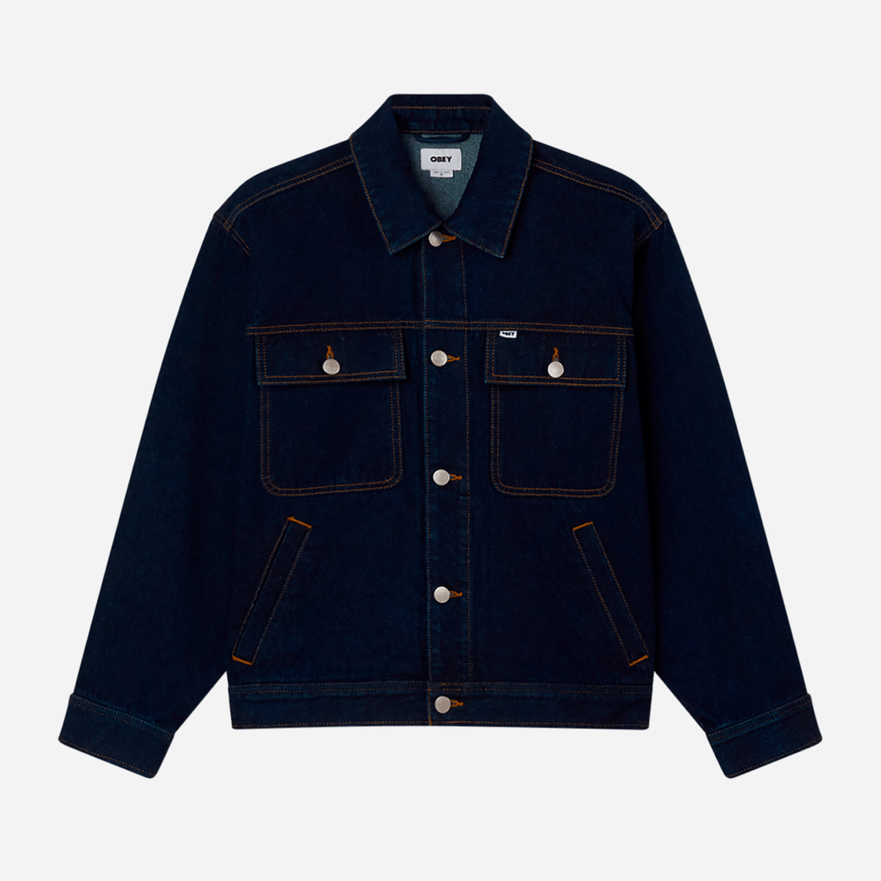 Obey Opena Jacket - Rise Indigo