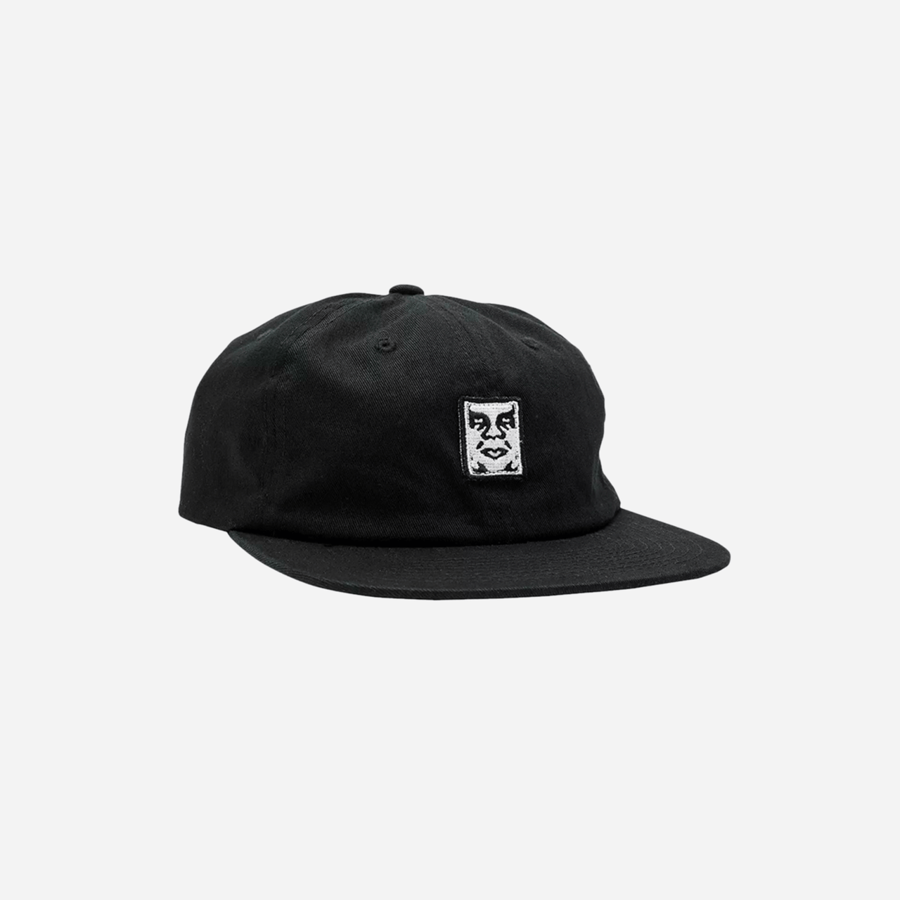 Obey Icon Patch Panel Strapback - Black