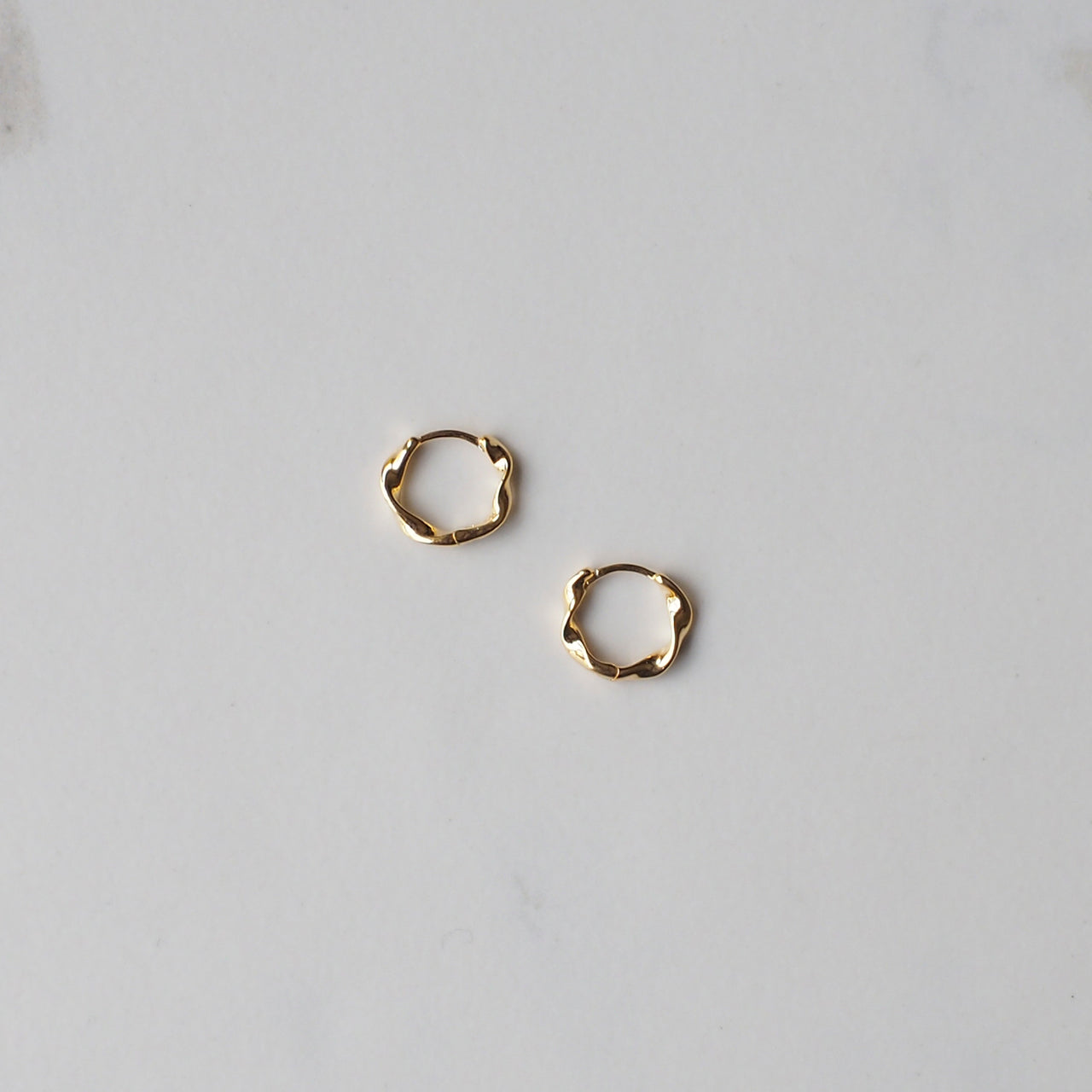 Aros Argollas Torcidas Oro