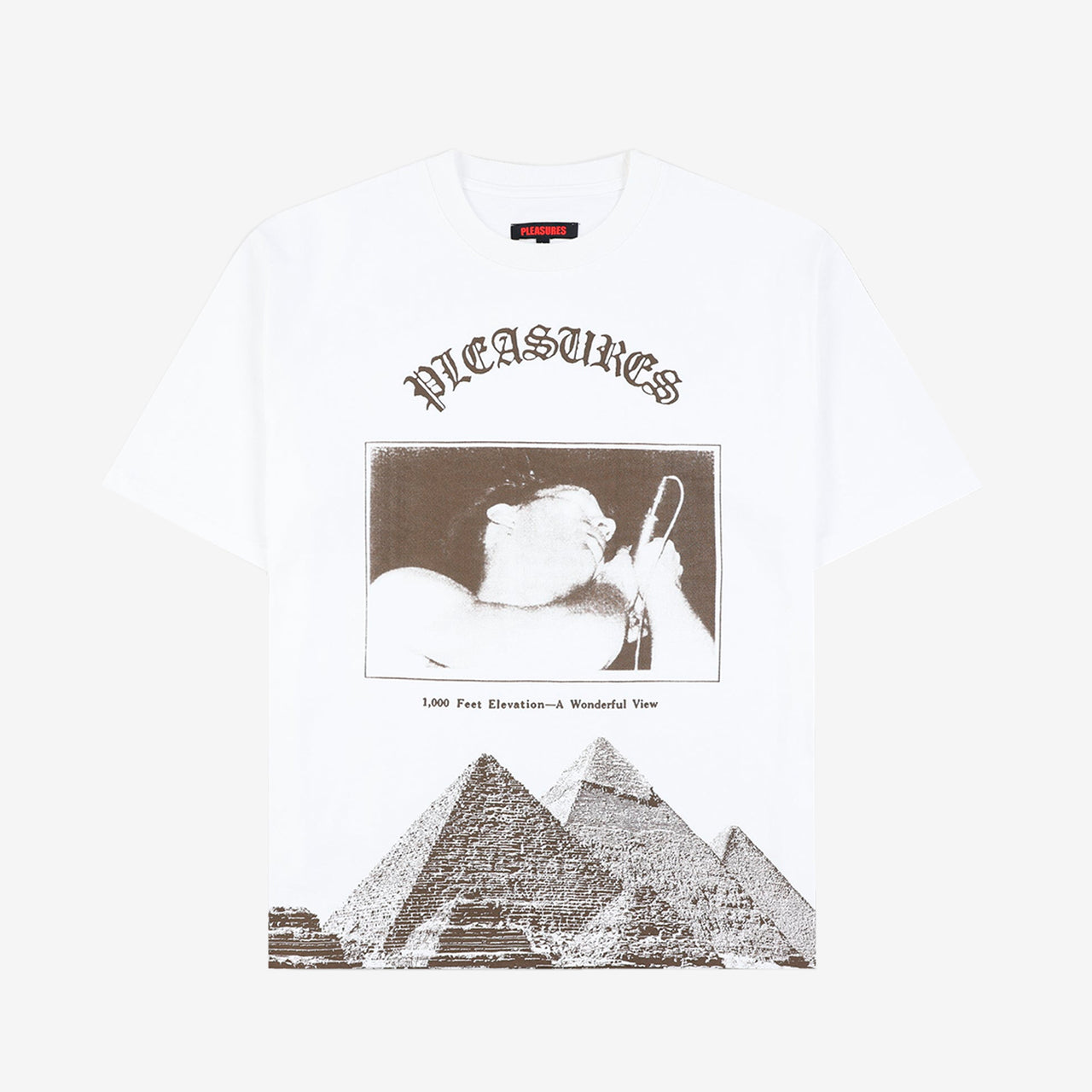 Pleasures Elevation Heavyweight Shirt - White