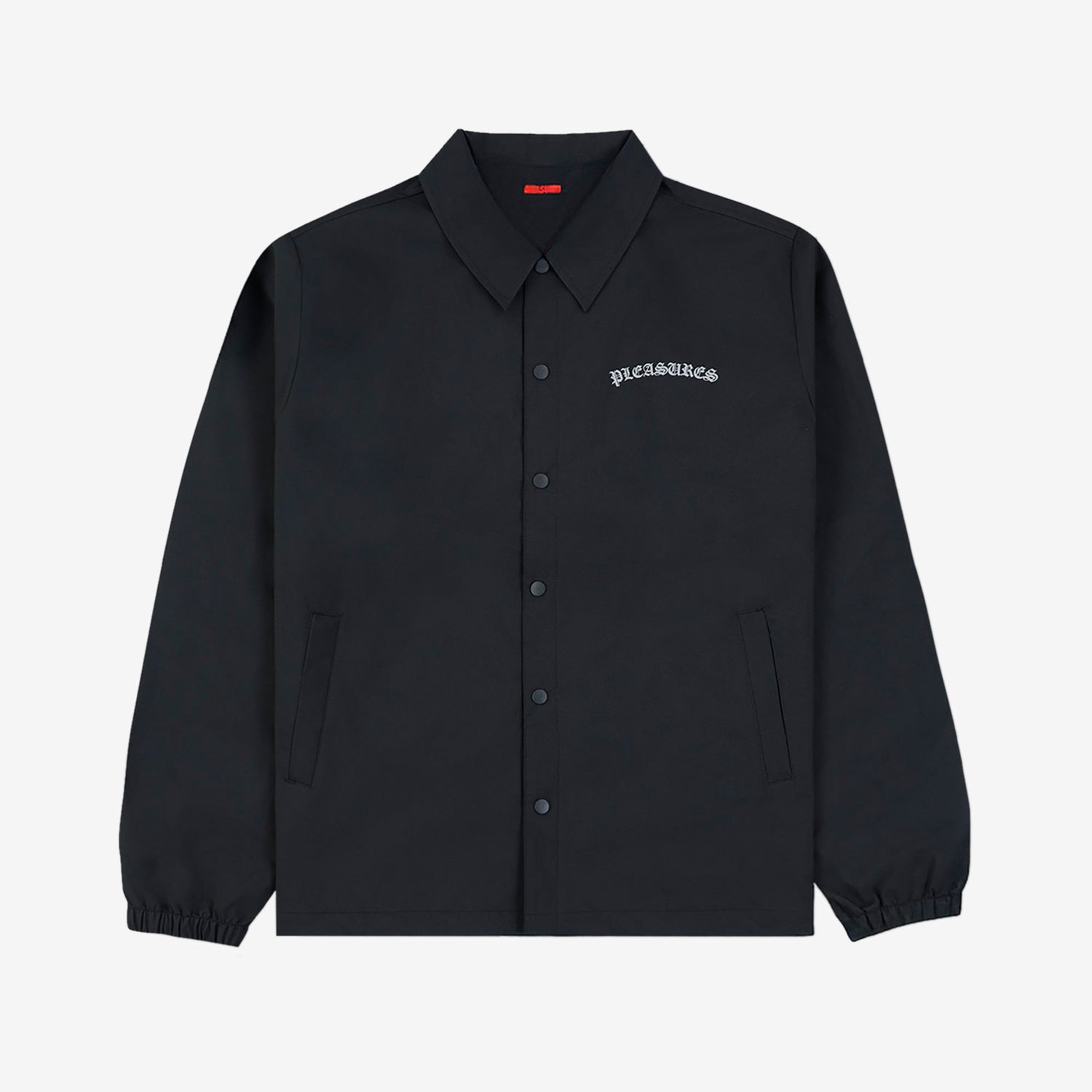 Coach Jacket Mサイズ BLACK Pleasures Neural Coach Jacket - Black – La Plage