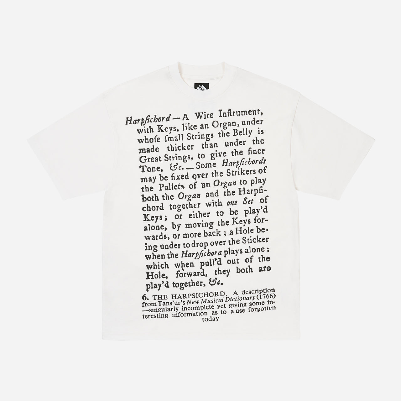 TTT Harpsicord T-Shirt - White