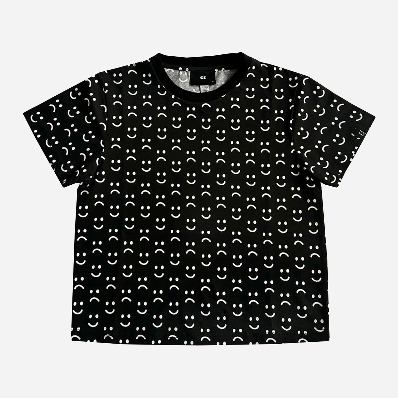 Lazy Oaf Mini Happy Sad Fitted Tee