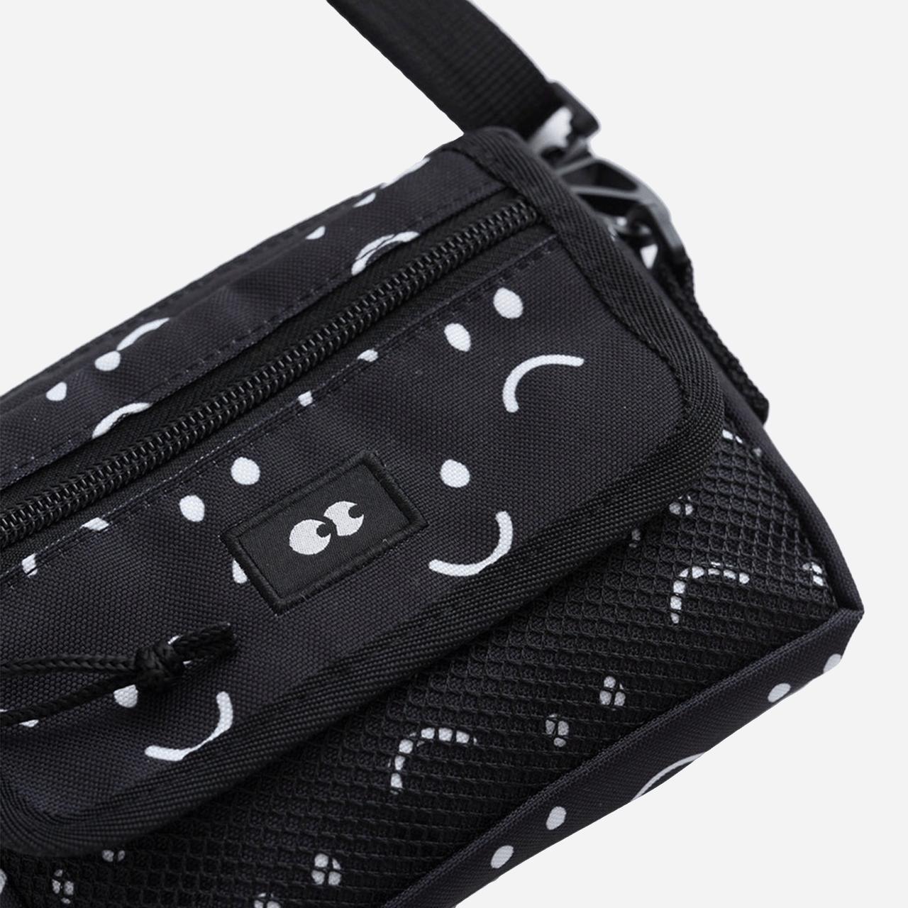 Lazy Oaf Happy Sad Mini Bag - Black