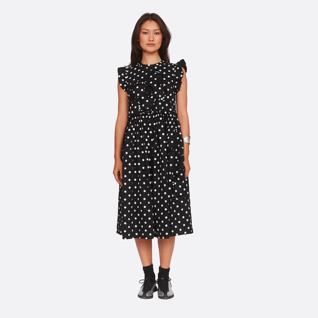 Lazy Oaf Big Polka Dot Flower Dress