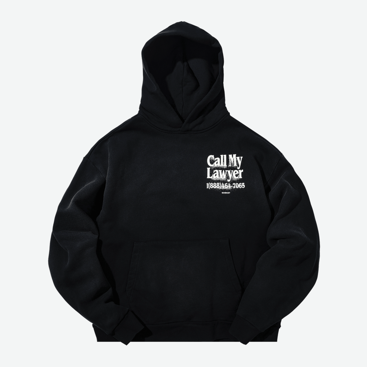 Market Call My Lawyer 3D Hoodie - Black