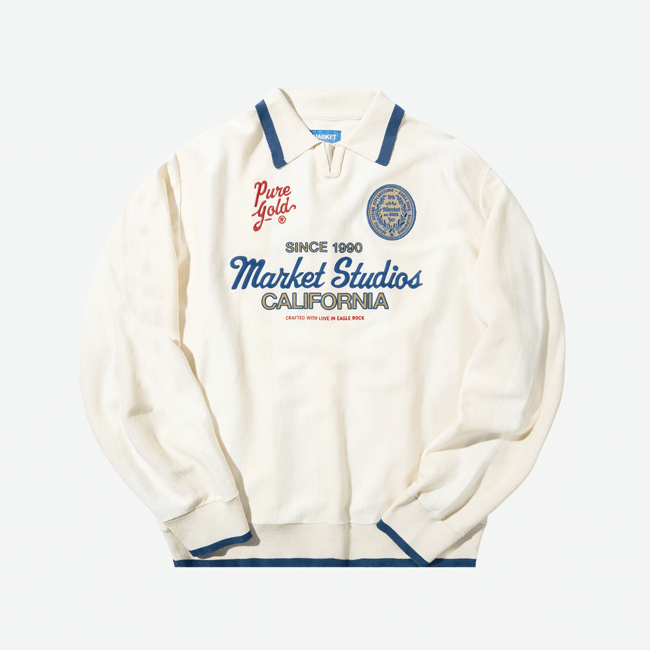 Market Pure Gold Collared Sweater