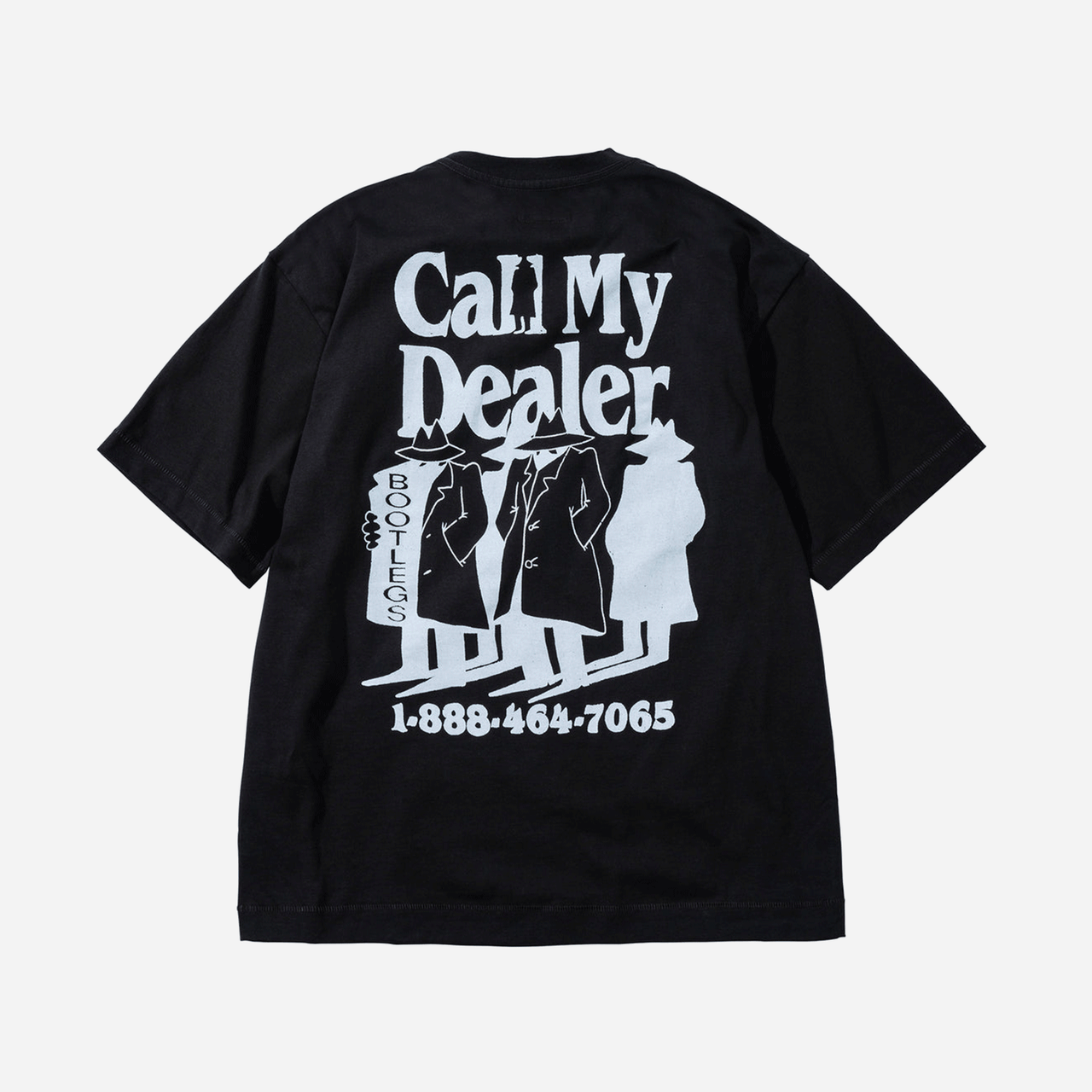 Market Call My Dealer T-Shirt - Washed Black
