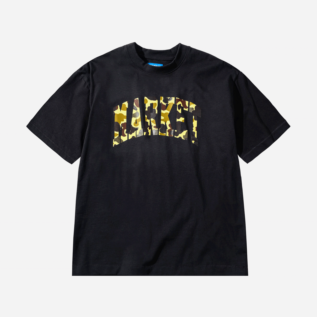 Market Duck Camo Arc T-Shirt - Washed Black