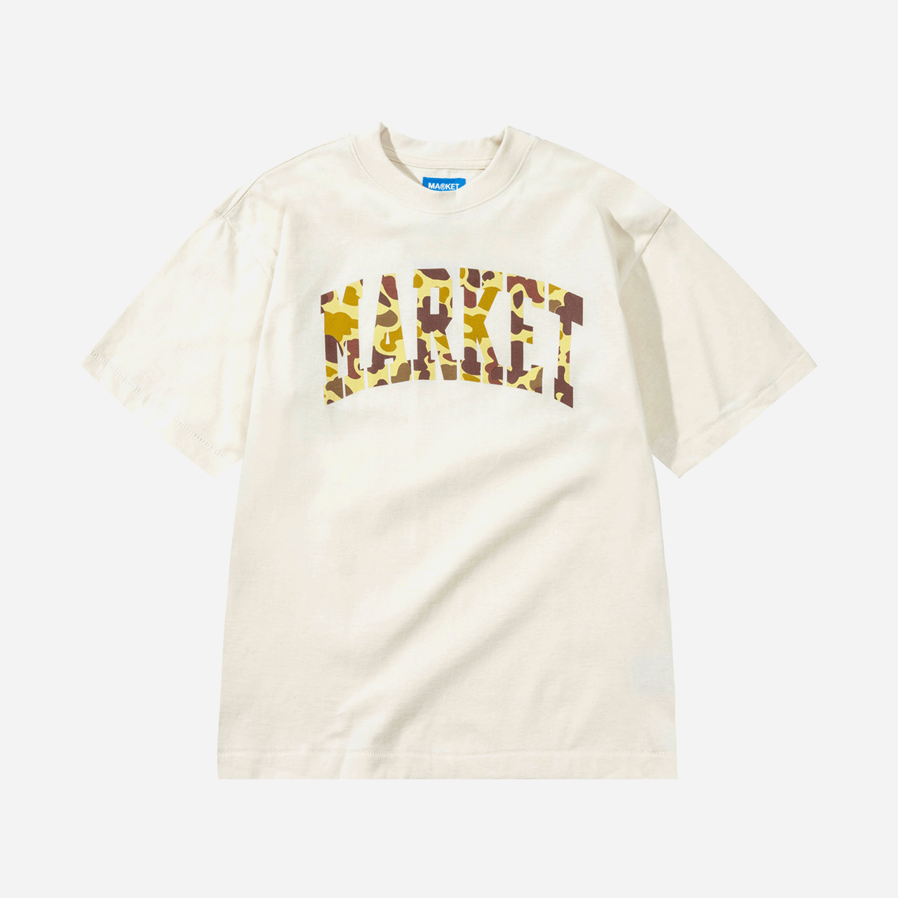 Market Duck Camo Arc T-Shirt - Ecru