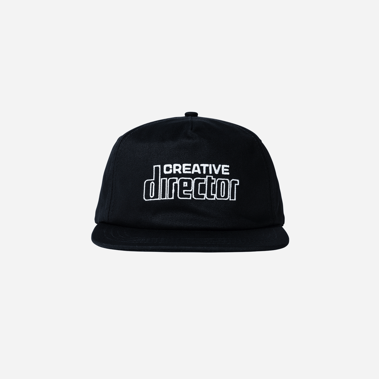 Market Creative Director 5 Panel Hat - Black