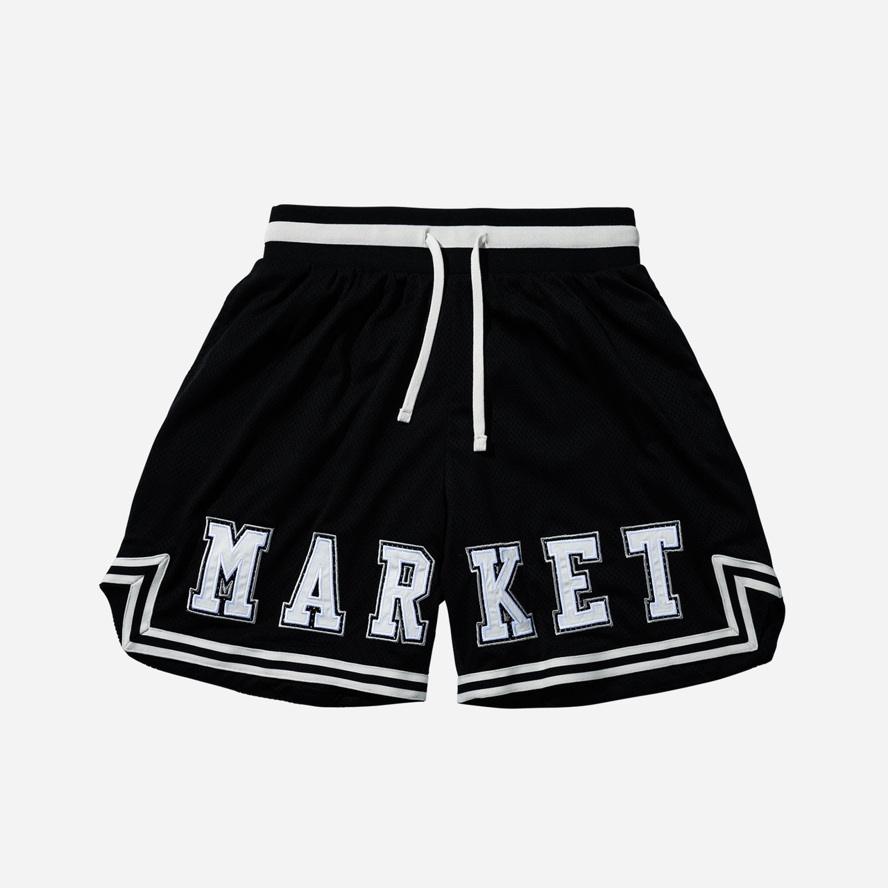 Market International Game Shorts - Black