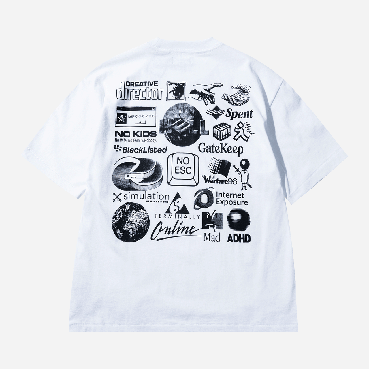 Market Terminally Online T-Shirt - White
