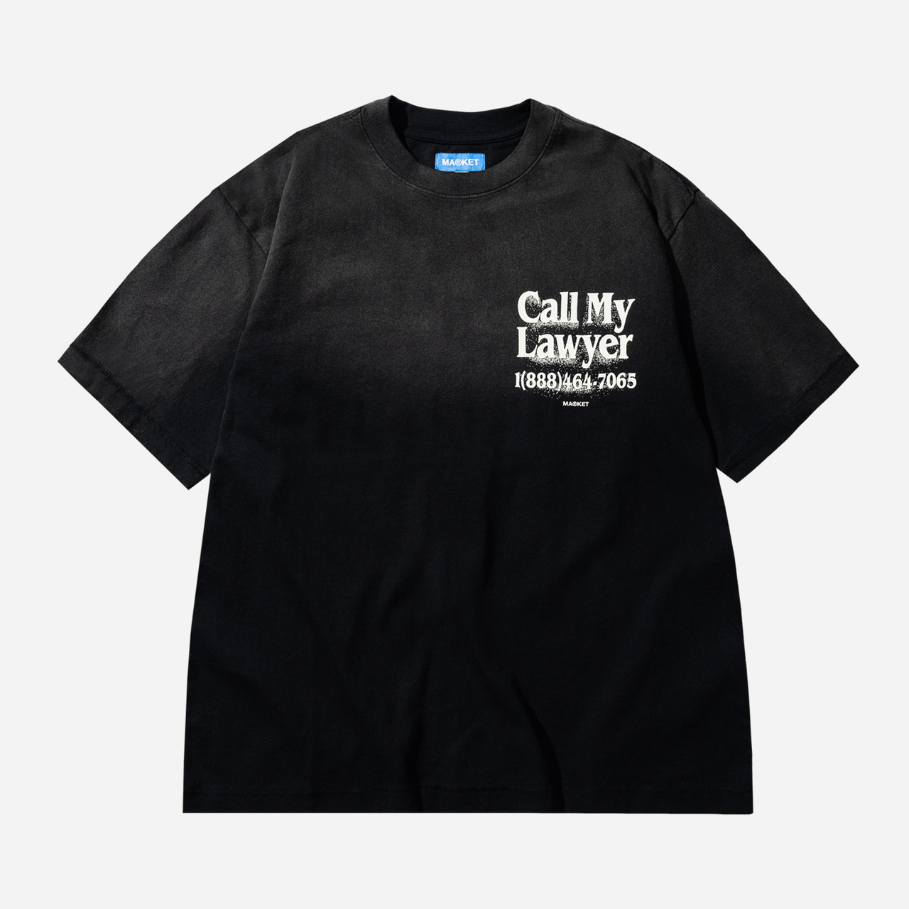 Market Call My Lawyer 3D T-Shirt - Pirate Black