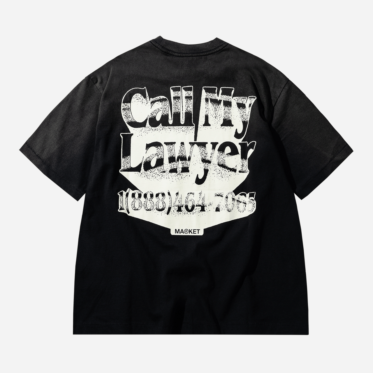 Market Call My Lawyer 3D T-Shirt - Pirate Black