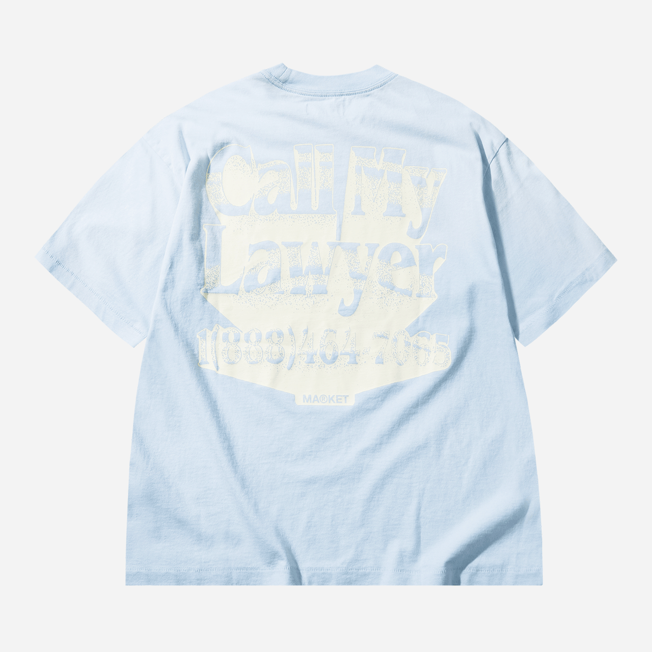 Market Call My Lawyer 3D T-Shirt - Ice Blue