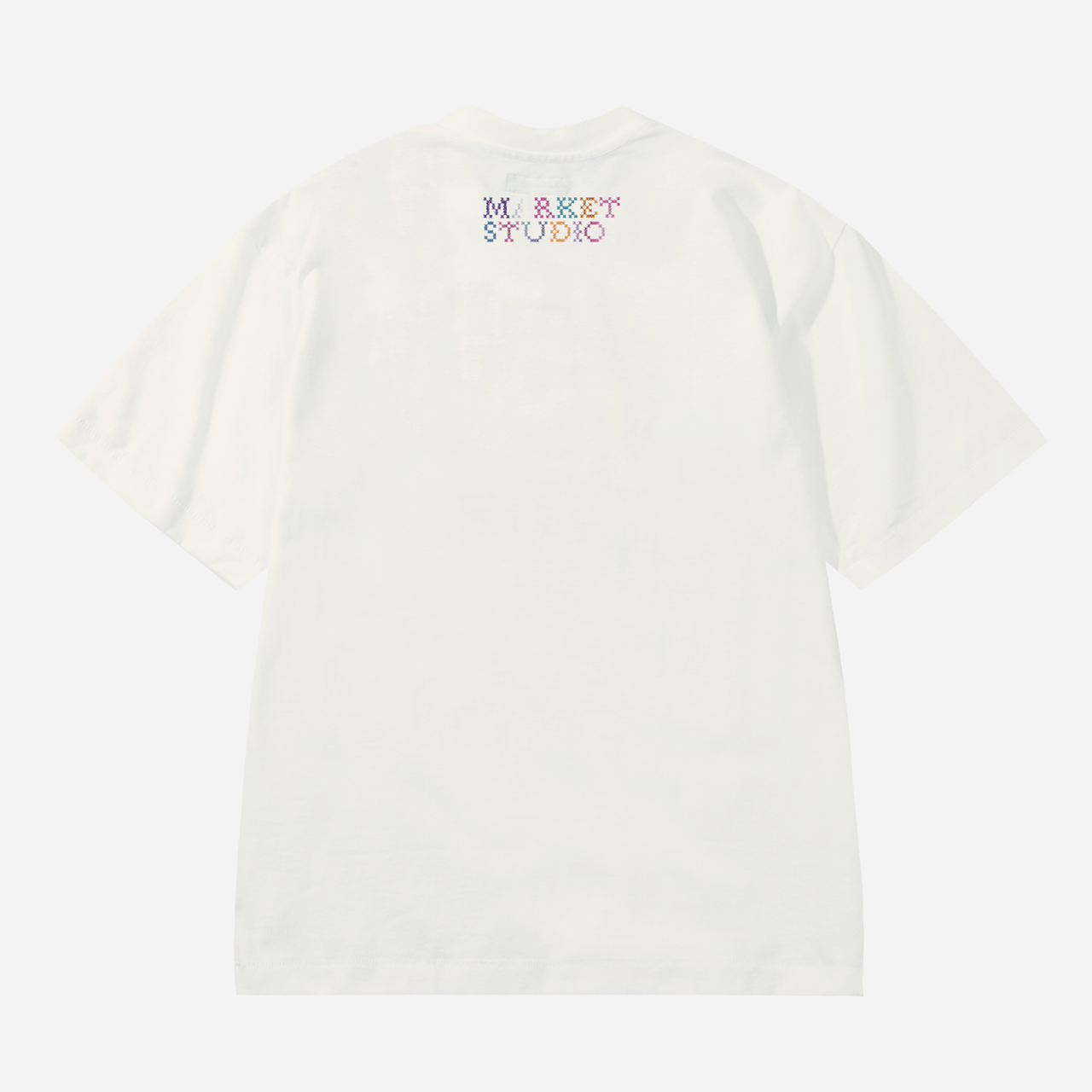 Market Folk Fitted Bear T-Shirt - Unbleached