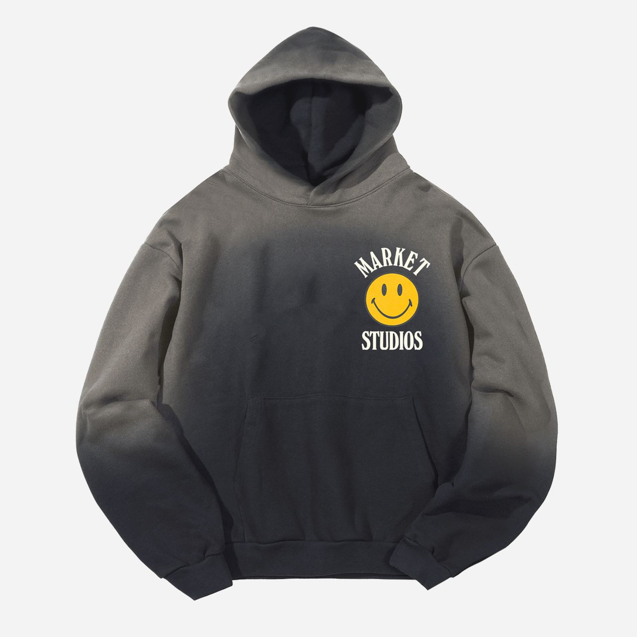 Market Upside Down Lockup Hoodie - Black