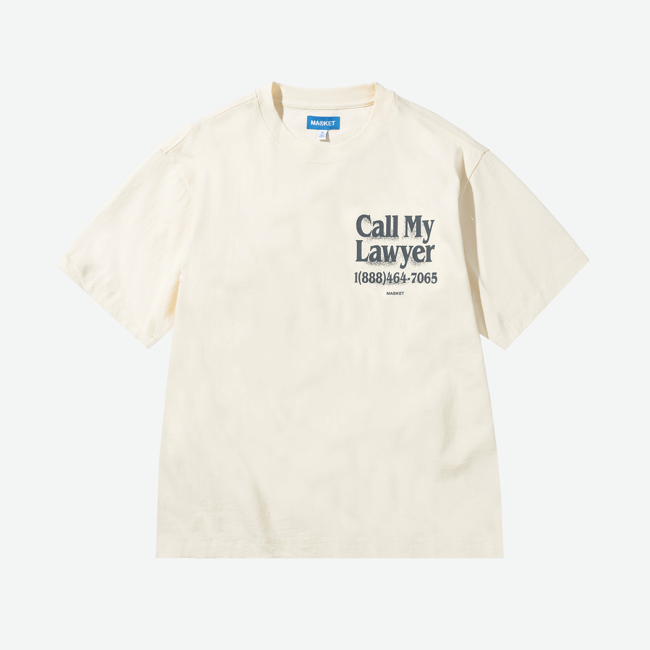 Market Call My Lawyer 3D T-Shirt - Butter Cream