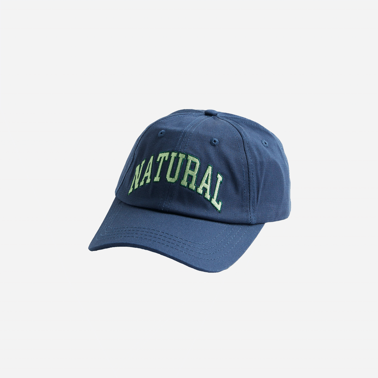 Museum Natural Dad Hat - Navy