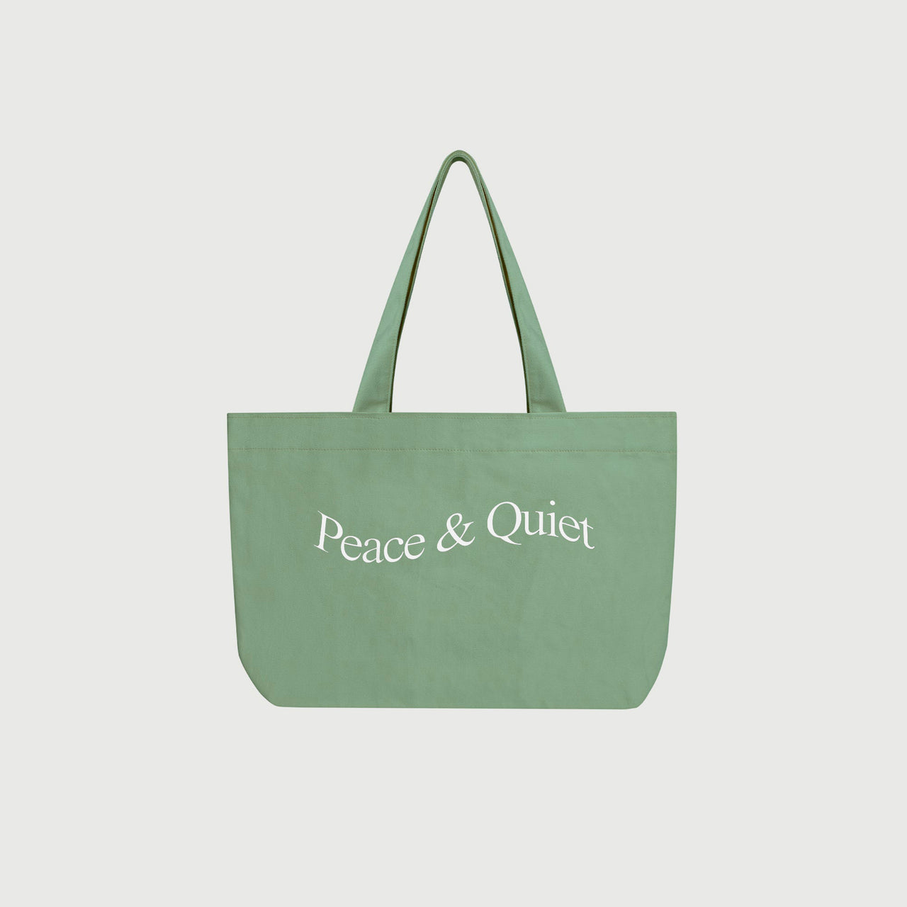 Museum Of Peace & Quiet Wordmark Tote Bag - Sage