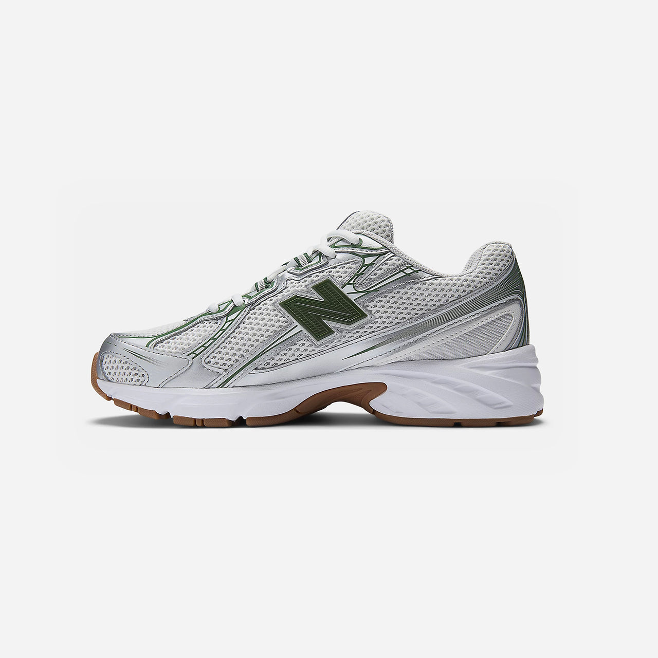 New Balance 740 - White / Green