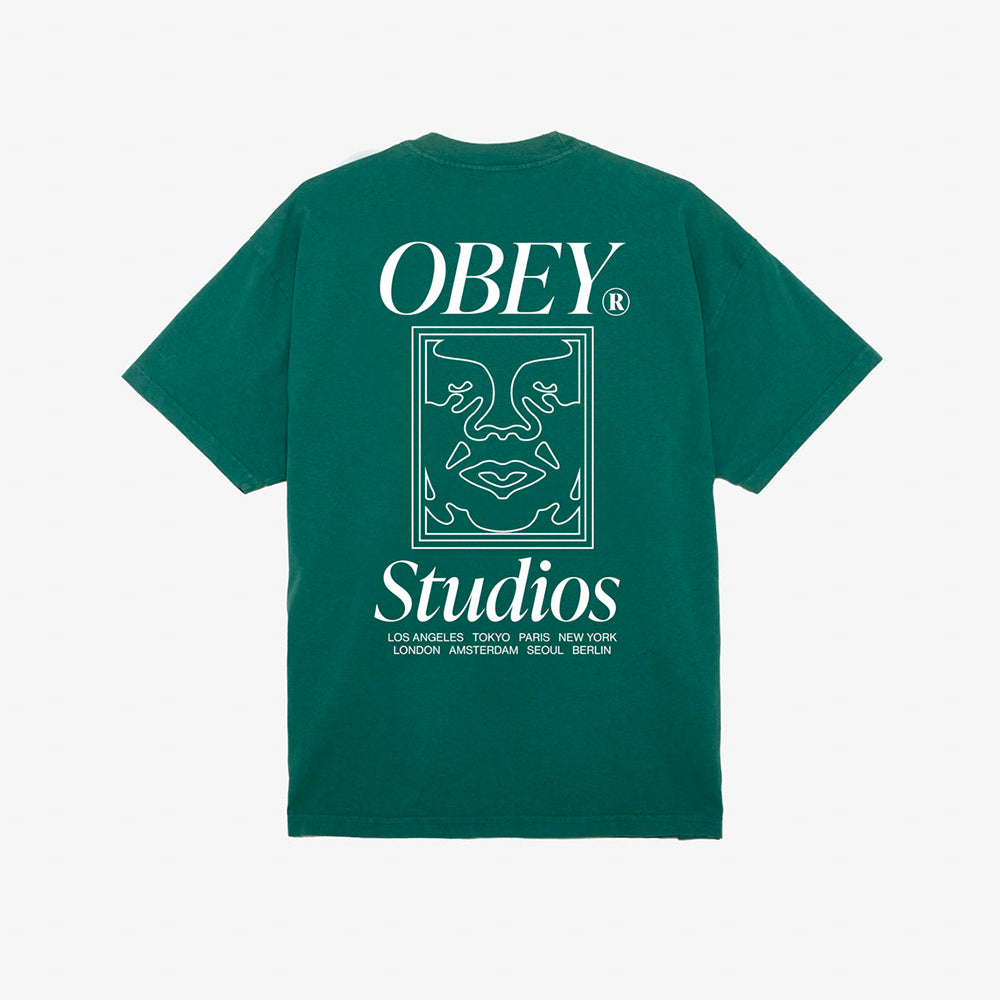 Studios Icon Heavyweight T-Shirt - Adventure Green