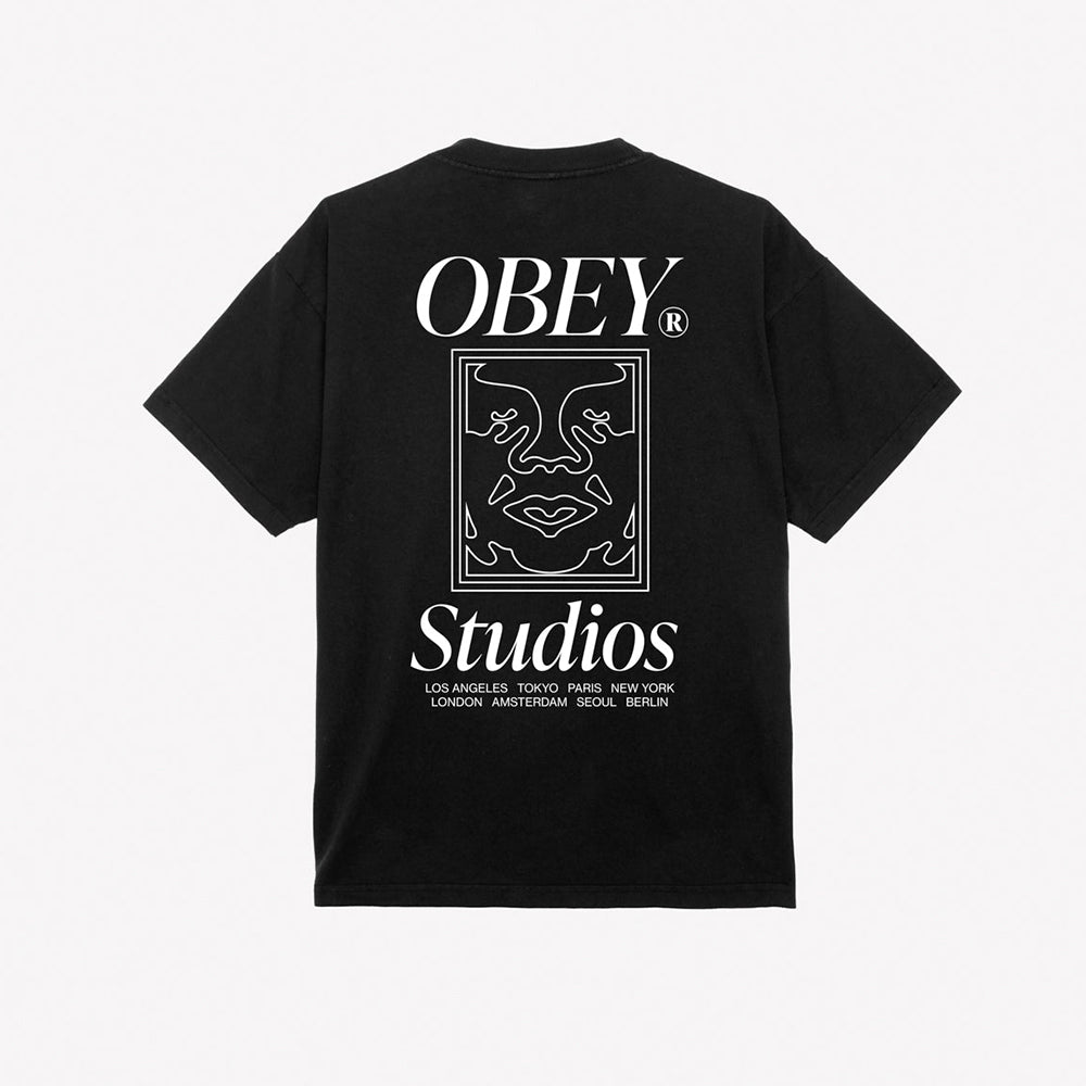 Studios Icon Heavyweight T-Shirt - Jet Black