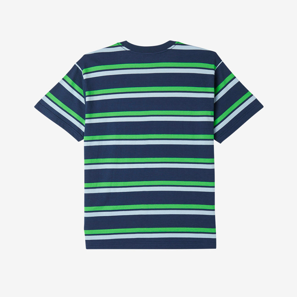 Distance Stripe T-Shirt - Academy Navy